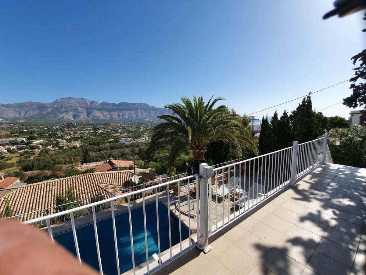 Haus Mit Pool Und Meerblick Altea Exteriér fotografie